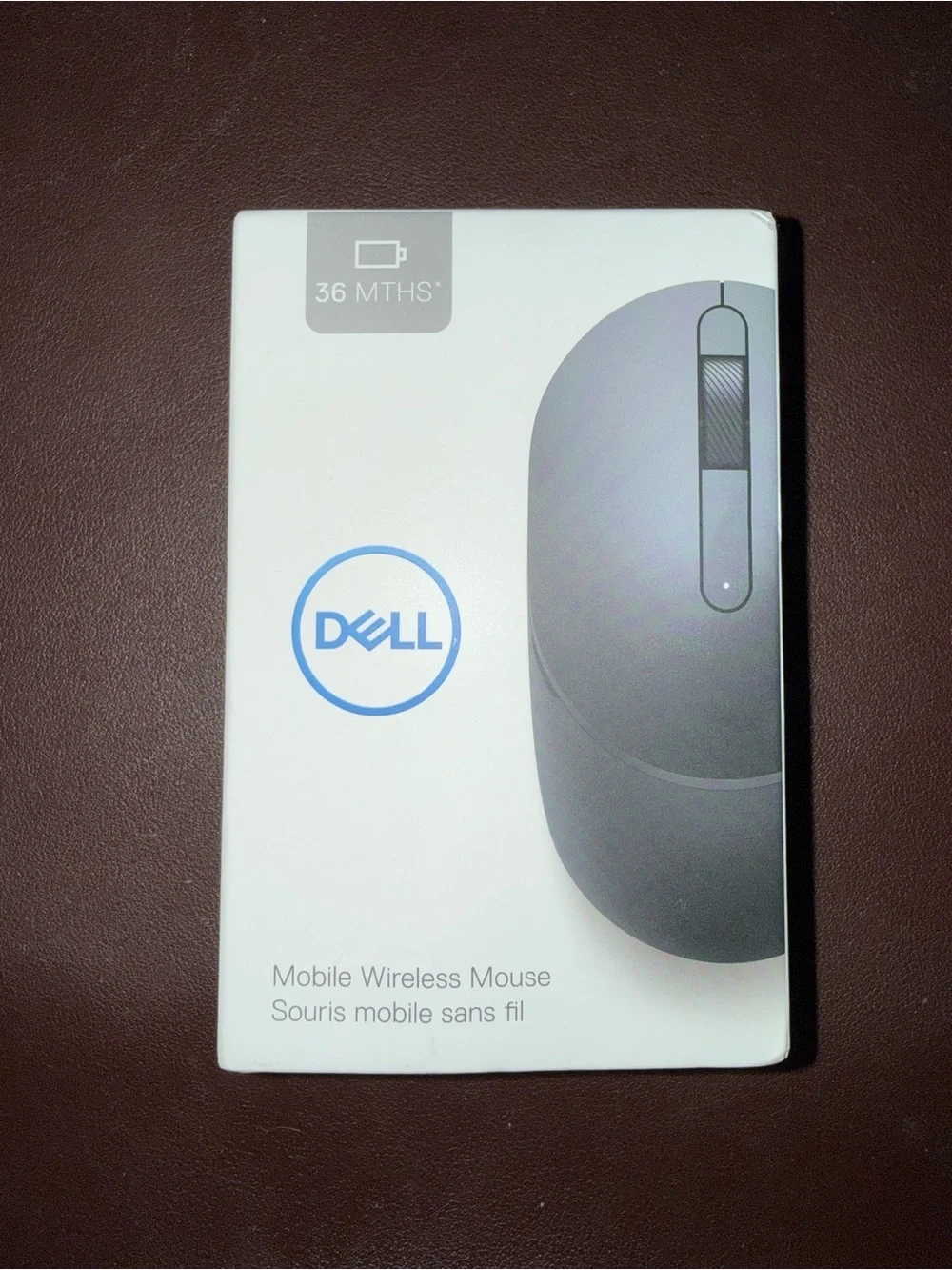 Dell Black Wireless Ergonomic Mouse with Side Buttons